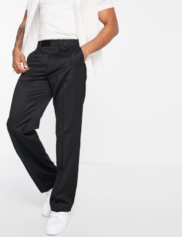 Pantaloni Topman, negru