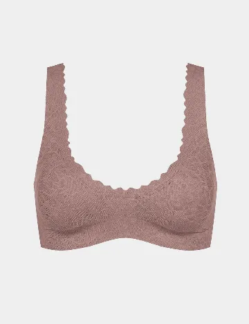 Bustiera Sloggi by Triumph, roz pudra inchis Roz