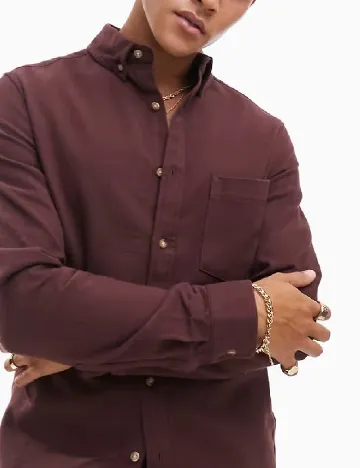 Camasa ASOS, rosu Rosu