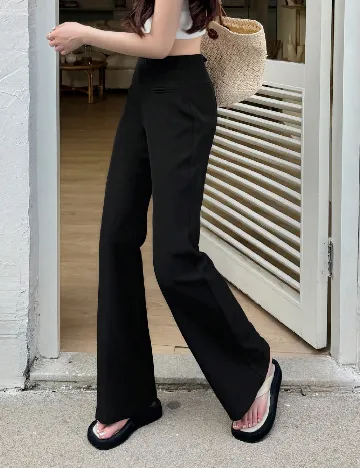 Pantaloni SHEIN, negru Negru