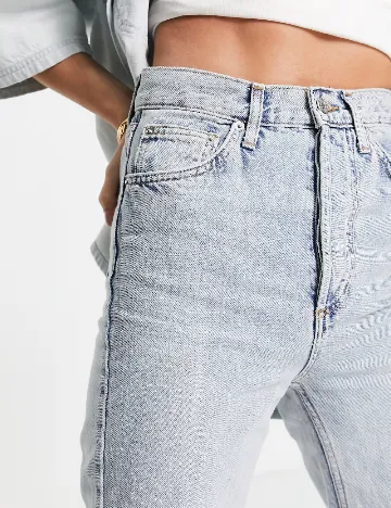Blugi Top Shop, albastru Albastru