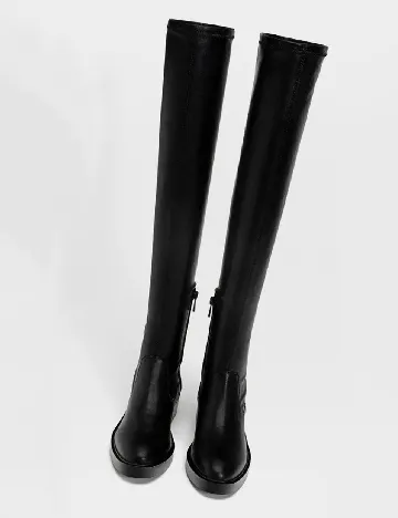 Cizme Stradivarius, negru Negru