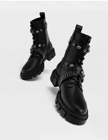 Ghete Stradivarius, negru Negru