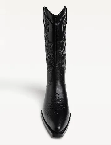 Cizme Stradivarius, negru Negru