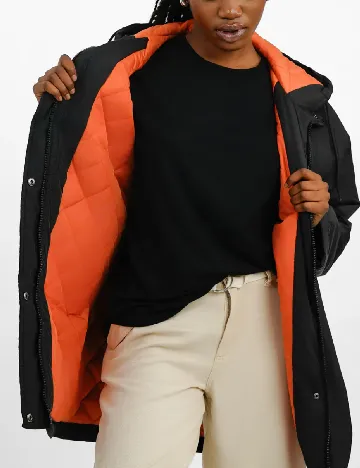 Geaca Top Shop, negru Negru