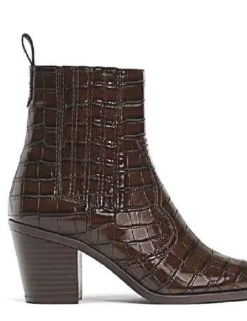 Botine Stradivarius, maro Maro