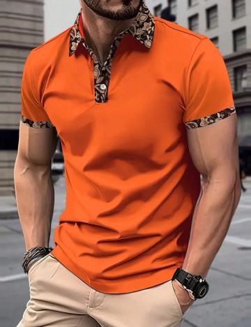 Tricou SHEIN, portocaliu