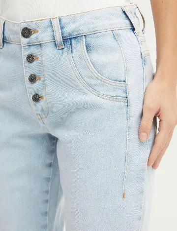 Blugi Pulz, bleu Albastru
