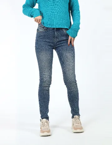 Blugi ASOS, albastru Albastru
