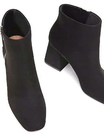 Botine Stradivarius, negru Negru