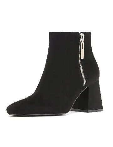 Botine Stradivarius, negru Negru