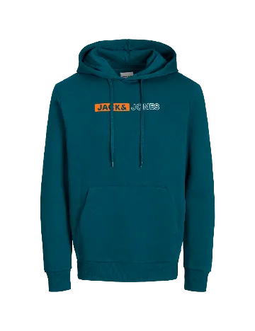 Hanorac Jack&Jones Plus Size Men, turcoaz