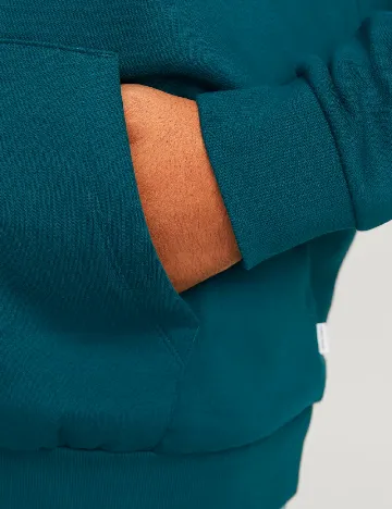 Hanorac Jack&Jones Plus Size Men, turcoaz