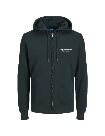 Hanorac Jack&Jones Plus Size Men, verde inchis