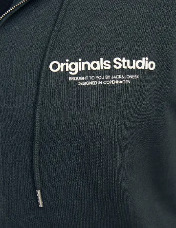 Hanorac Jack&Jones Plus Size Men, verde inchis