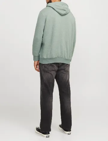 Hanorac Jack&Jones Plus Size Men, verde deschis