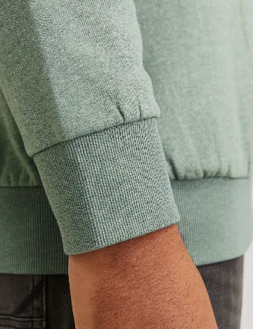 Hanorac Jack&Jones Plus Size Men, verde deschis