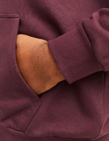 Hanorac Jack&Jones Plus Size Men, grena