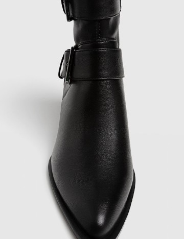 Botine Stradivarius, negru