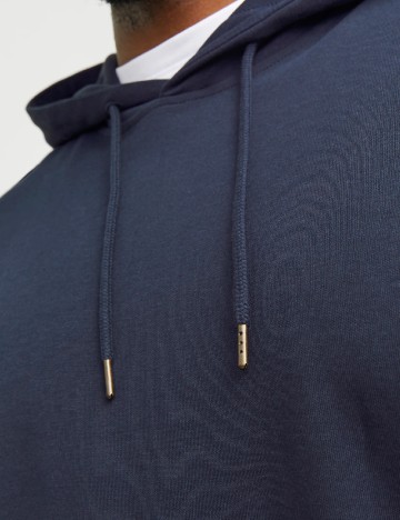 Hanorac Jack&Jones Plus Size Men, bleumarin inchis