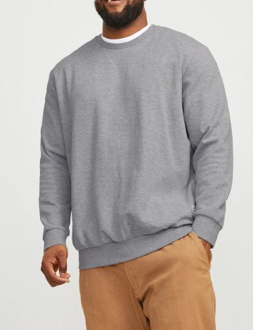 Bluza Jack&Jones Plus Size Men, gri