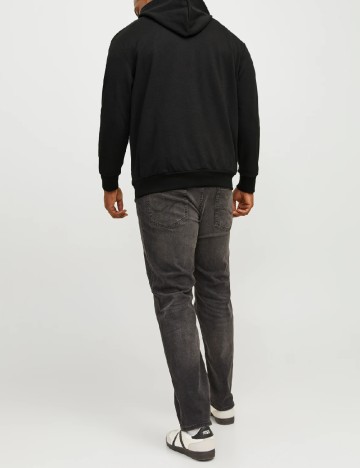 Hanorac Jack&Jones Plus Size Men, negru