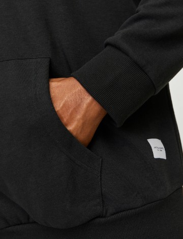 Hanorac Jack&Jones Plus Size Men, negru