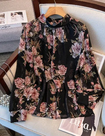 Bluza SHEIN CURVE, floral Floral print