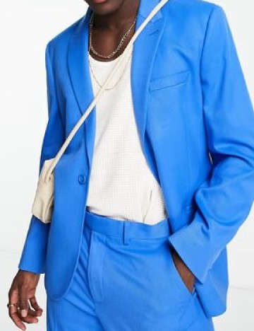 Sacou ASOS, albastru