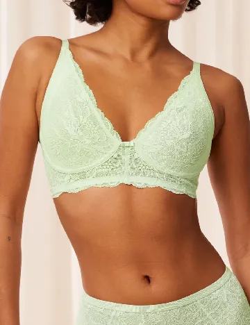 Sutien Triumph, verde Verde