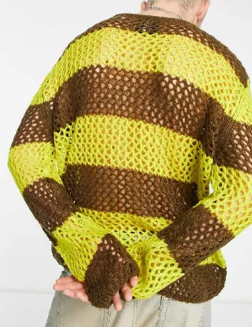 Pulover COLLUSION, galben/maro Maro