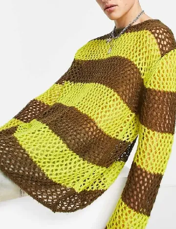 Pulover COLLUSION, galben/maro Maro