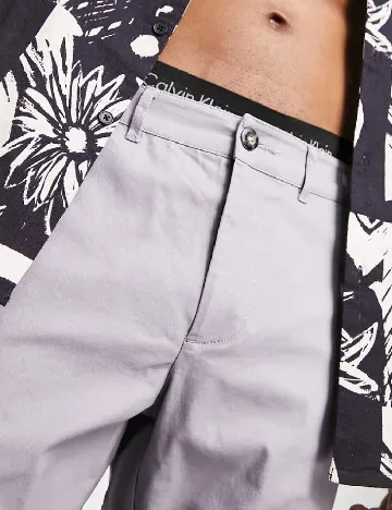 Set Pantaloni scurti 2 perechi ASOS, negru/gri