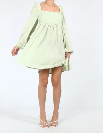 Rochie scurta SHEIN, verde Verde