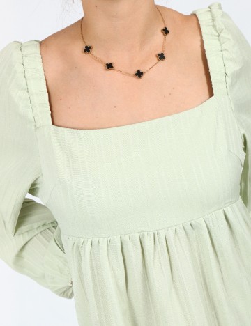 Rochie scurta SHEIN, verde