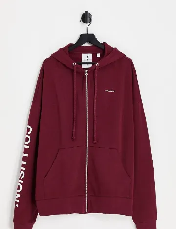 Hanorac Oversize COLLUSION, visiniu