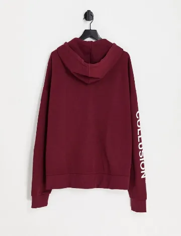 Hanorac Oversize COLLUSION, visiniu