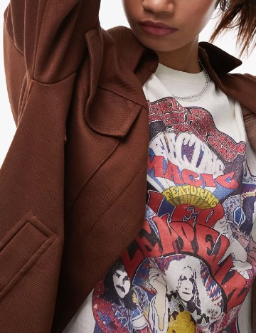 Jacheta Top Shop, maro