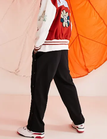 Pantaloni ASOS, negru Negru