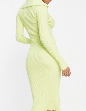 Rochie medie Aria Cove, verde