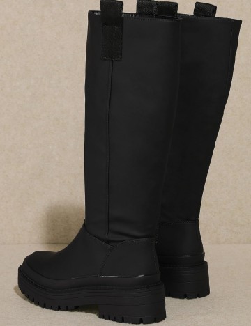 Cizme Stradivarius, negru