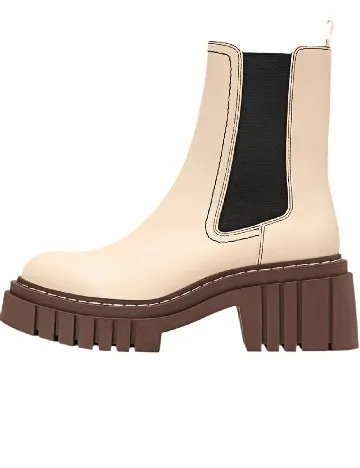 Ghete Stradivarius, crem Crem