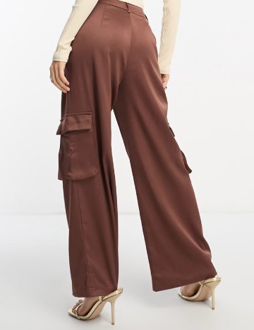 Pantaloni Urban Threads, maro