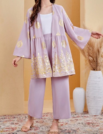 Compleu Shein Kids, roz