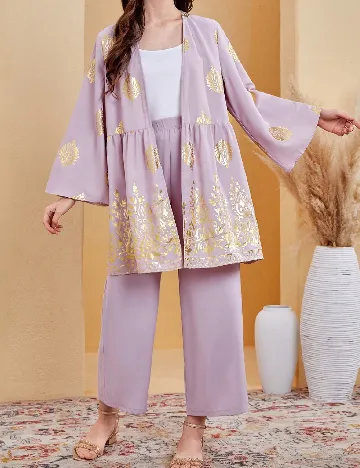 Compleu Shein Kids, roz