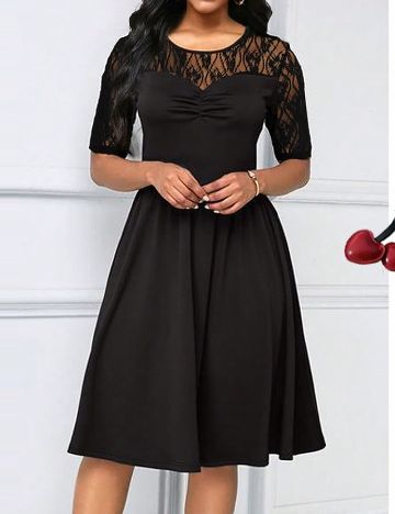 Rochie scurta SHEIN, negru