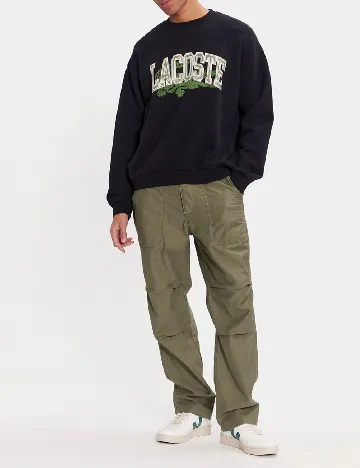 Bluza Lacoste, bleumarin inchis Albastru