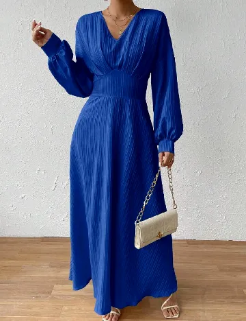 Rochie lunga SHEIN, albastru Albastru