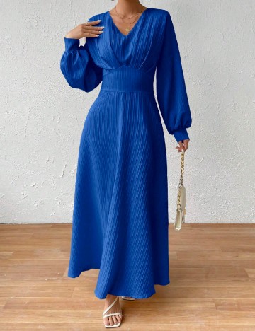 Rochie lunga SHEIN, albastru inchis