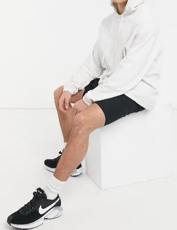 Pantaloni scurti ASOS, negru